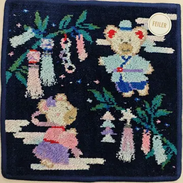 페이러 손수건 미사용 새상품 Leeve & Lilia 아마노가와