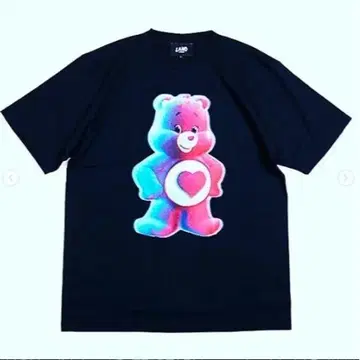 사이즈 2XL 레어! LANDbyMILKBOY 콜라보 케어 베어 티셔츠