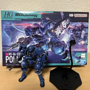 [조립 완료] HG 군경 자쿠 기동전사 건담 GQuuuuuuX 지크 액스