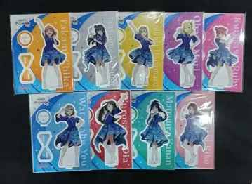러브 라이브 선샤인 Aqours 영구 스테이지 아크릴 스탠드