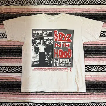 00s 보이즈 인 더 후드 티셔츠 무비 영화 앤빌 90s