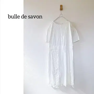 bulle de savon 뷔르데사봉 레이스 패치워크풍 원피스