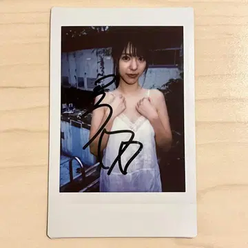 아사노 코코로 폴라로이드 특전 친필 사인 현장 폴라로이드