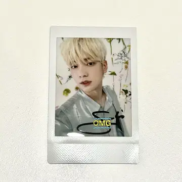TXT 수빈 폴라로이드 사인 포함