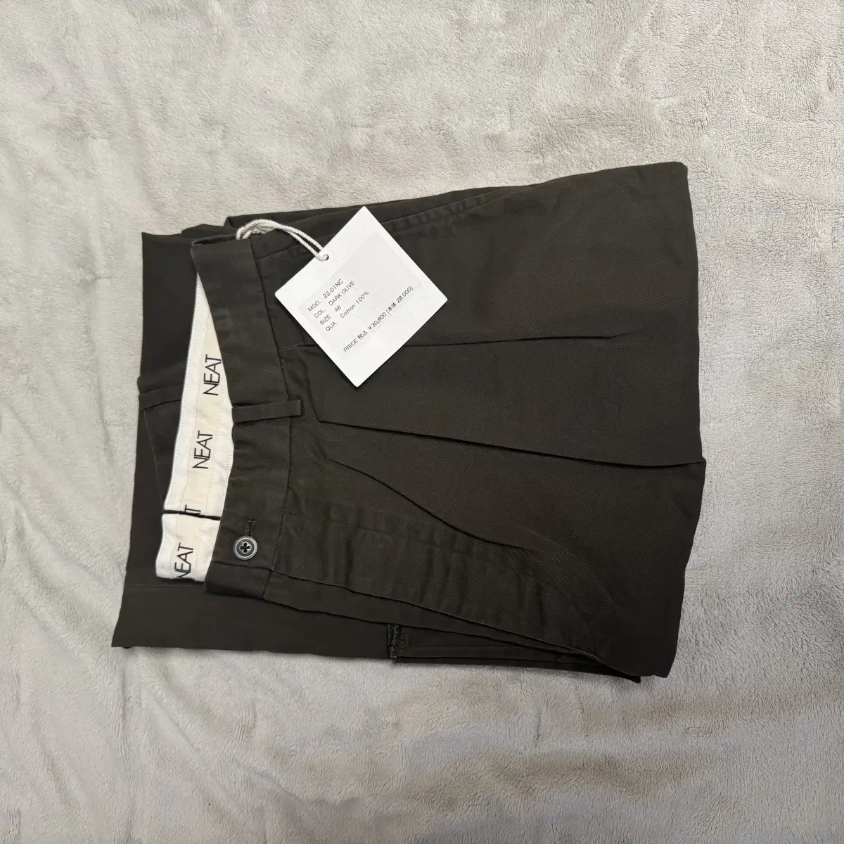NEAT チノ　46 NEAT｜NEAT Chino - Black｜PRODUCT｜Continuer Inc.｜メガネ