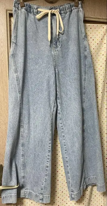 이지 배기 데님