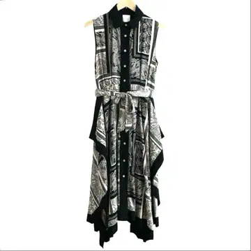 AMERI 아메리 SCARF LIKE SHIRT DRESS 원피스
