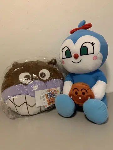 바이킹맨 코킨짱 봉제 인형 세트 약 30cm와 약 25cm