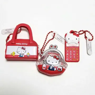 Sanrio 키티 가챠가챠 세트