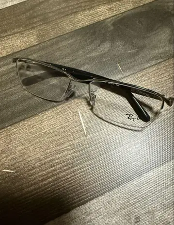 Ray-Ban 실버 메탈 프레임 안경