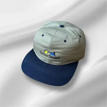 90년대 빈티지 캡 NISSUN CAP 스냅 백 뒷면 각인