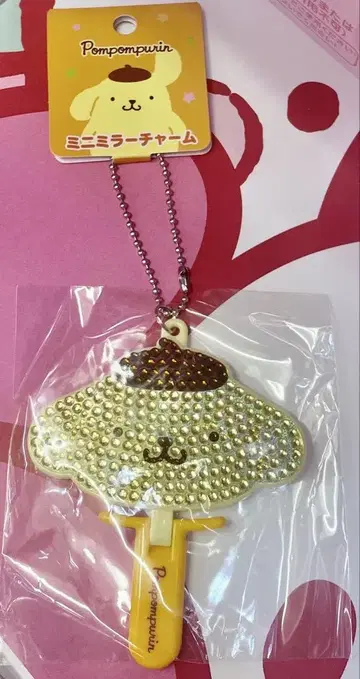폼폼푸딩 키라데코 미니 거울 참 산리오
