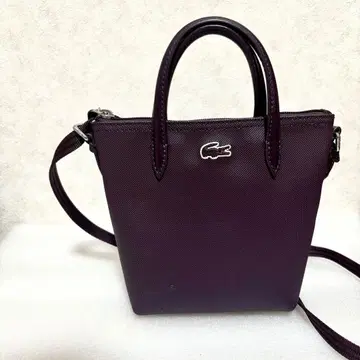라코스테/Lacoste 미니 숄더백 퍼플