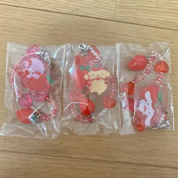 산리오 캐릭터즈 시크릿 스트랩 딸기 신문
