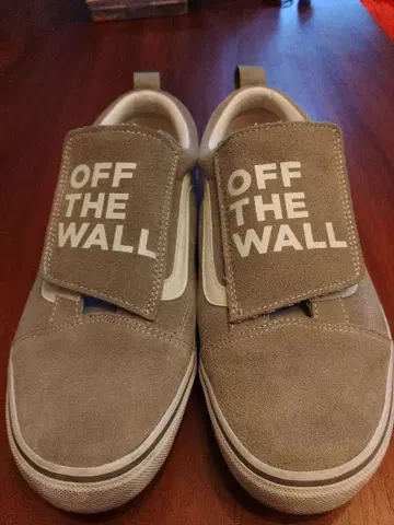 VANS V36SCL+WLOGO 올드스쿨 벨크로 27.5cm