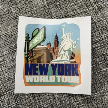 BE:FIRST World Tour 2025 뉴욕 공연 스티커