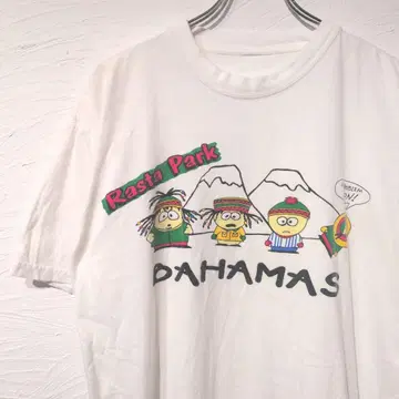 90년대 사우스 파크 SOUTHPARK 티셔츠 빈티지 화이트