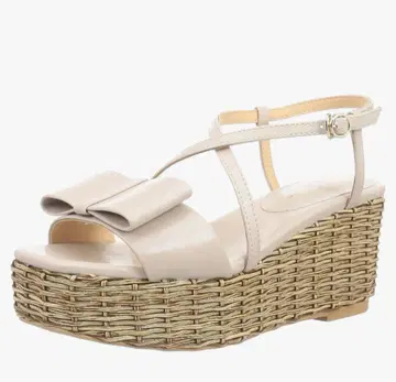 질 스튜어트 슈 JILLSTUART Shoe 리본 모티브 샌들