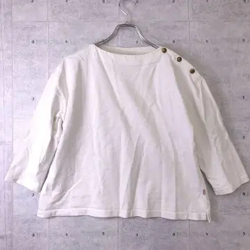 Traditional Weatherwear 숄더 버튼 7부 소매 티셔츠