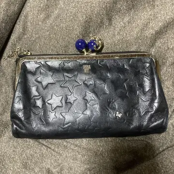 ANNA SUI 안나수이 장지갑 플레이링 캣 블랙 고양이