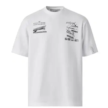 H&M rokh 티셔츠 화이트