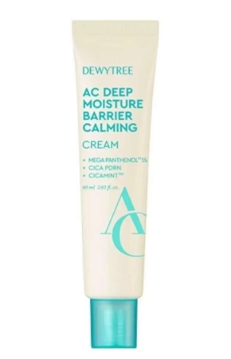 [Sealed New Product] Dewytree AC Deep Barrier Soothing Moisturizing Cream 60ml 1 piece