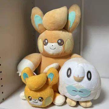 포켓몬 봉제 인형 3종 세트