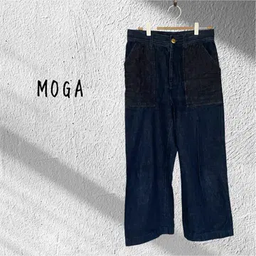 MOGA 모가 와이드 데님 팬츠
