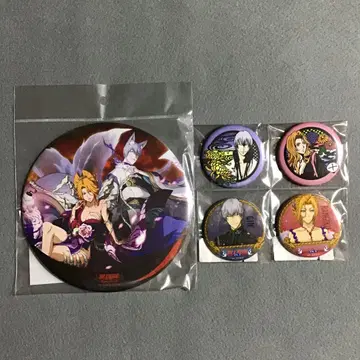 BLEACH 이치마루 긴 마츠모토 란기쿠 캔뱃지 5종 세트