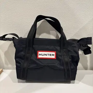 HUNTER 숄더백 블랙