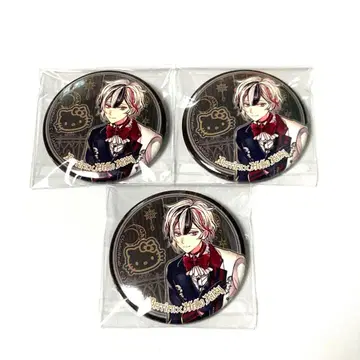 악마 집사와 검은 고양이 아쿠네코 베리안 산리오 캔뱃지