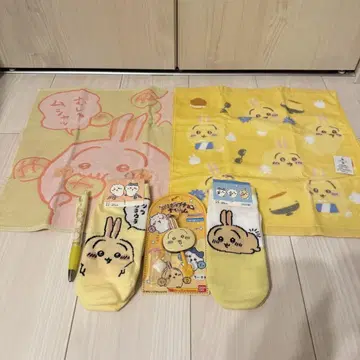 치이카와 토끼 손수건 양말