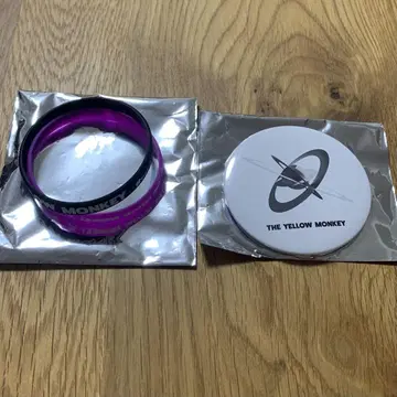 THE YELLOW MONKEY 랜덤 아이템 러버 밴드 2개, 캔 거울