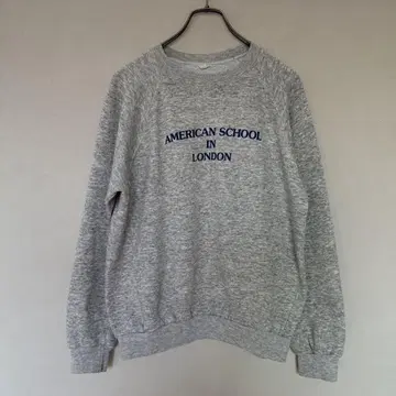 빈티지 맨투맨 AMERICAN SCHOOL