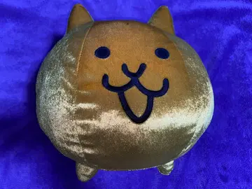 냥코 대전쟁 BIG 봉제 인형 금 고양이