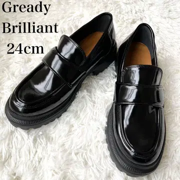 Gready Brilliant / 통굽 트랙 밑창 로퍼