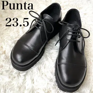 통굽 스니커즈 Punta 밑창 5cm 사이즈 23.5