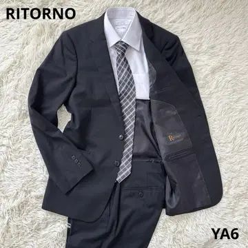 RITORNO 수트 셋업 포멀 YA6 블랙 2 버튼