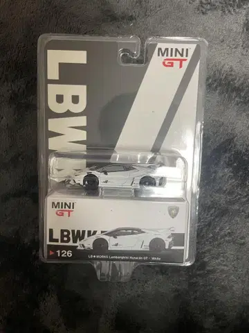 MINI GT LBW 람보르기니 우라칸 GT3 - 화이트