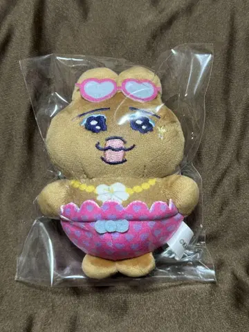 새상품 시마무라 빤쮸토끼 봉제 인형 참 일광화상 갸루