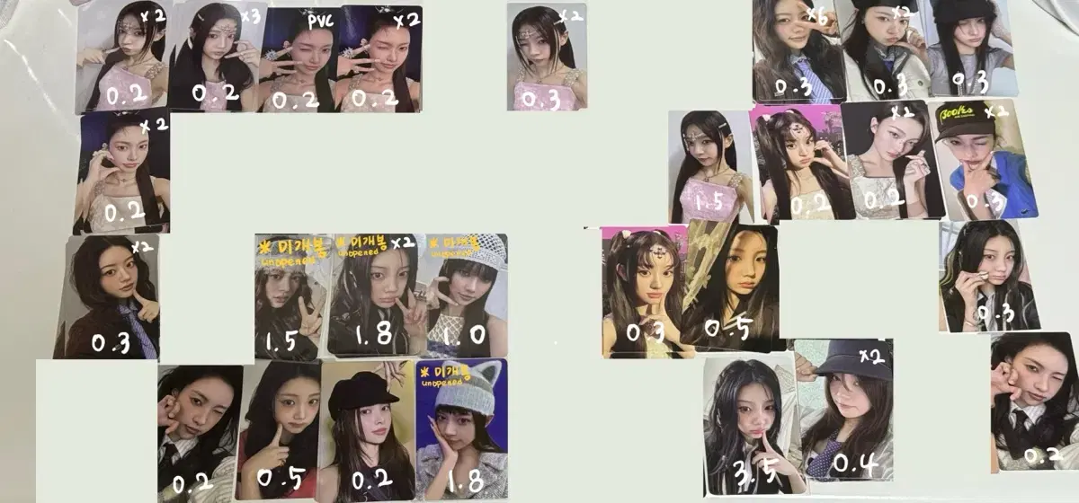 아일릿 포카 양도 판매 윤아 민주 모카 원희 이로하