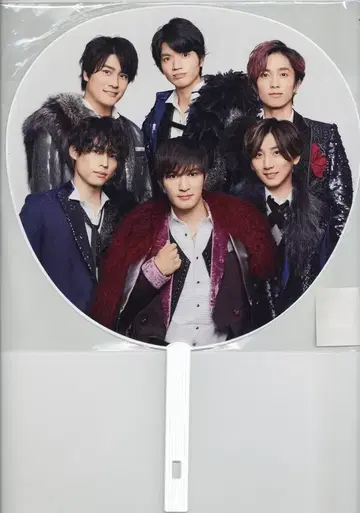SixTONES 20-21년 카운트다운 콘서트 집합 부채