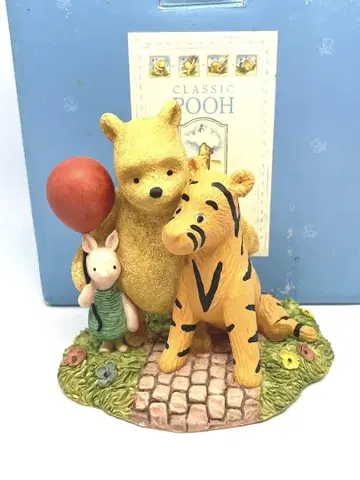 Classic Pooh 입상 피규어 푸우 새상품 티거 피글렛