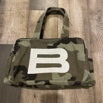 BEEDEN MINI B 로고 백 카모