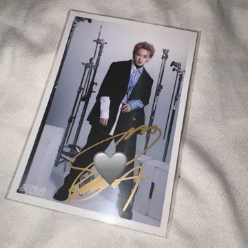 초특급 슈야 브로마이드 사인 포함