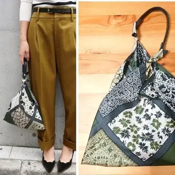 새상품급 IENA 구매 manipuri 스카프 백 S