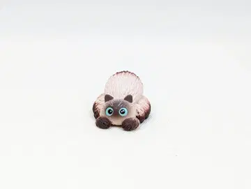 거미 고양이 피규어 마스코트 샴