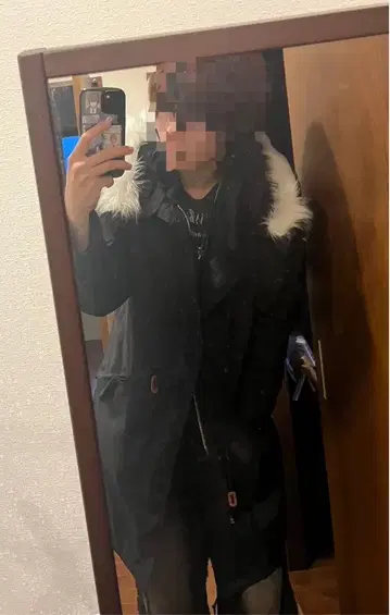 알파인더스트리 퍼 자켓