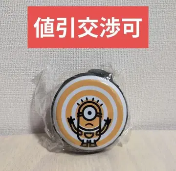 새상품 미니언즈 코인 케이스 잡화 약 6cm 미니언즈 캔 케이스