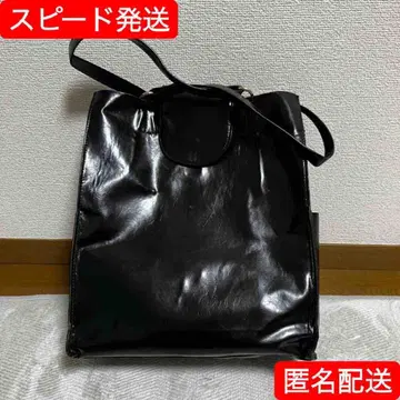 ROOTOTE 토트백 여성용 가죽풍 블랙 루토토